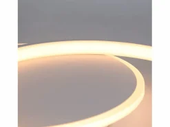NETTLIFE Plafón LED Ajustable con Telécontrol, Blanco. Plafón de 35W, Moderno, Plano y Redondo, de 41 cm de Diámetro. Negro / Blanco Clearance