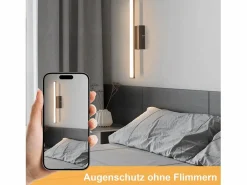 Plafonario salón, plafonario dormitorio: lámpara de salón moderna de 6W 3000K, lámpara de cocina interior de diseño blanco cálido.^NETTLIFE Best