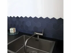 Essebagno Grifo De Cocina|New Oslo mezclador para fregadero abatible metalizado