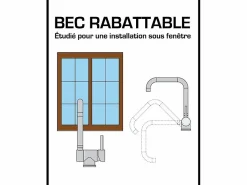 Essebagno Grifo De Cocina|New Oslo mezclador para fregadero abatible oro cepillado