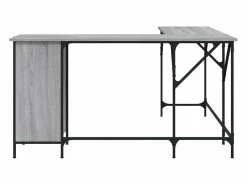 Garden Furniture Escritorio Rinconero|Nicklas Escritorio madera de ingeniería Sonoma 141x141x75 cm