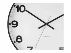 KARLSSON Nuevo reloj clásico redondo de metal de 40 cm Blanco Outlet