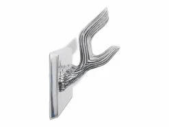 Garden Furniture Nylda Colgador de aluminio con ganchos para ropa, abrigos Plateado Clearance