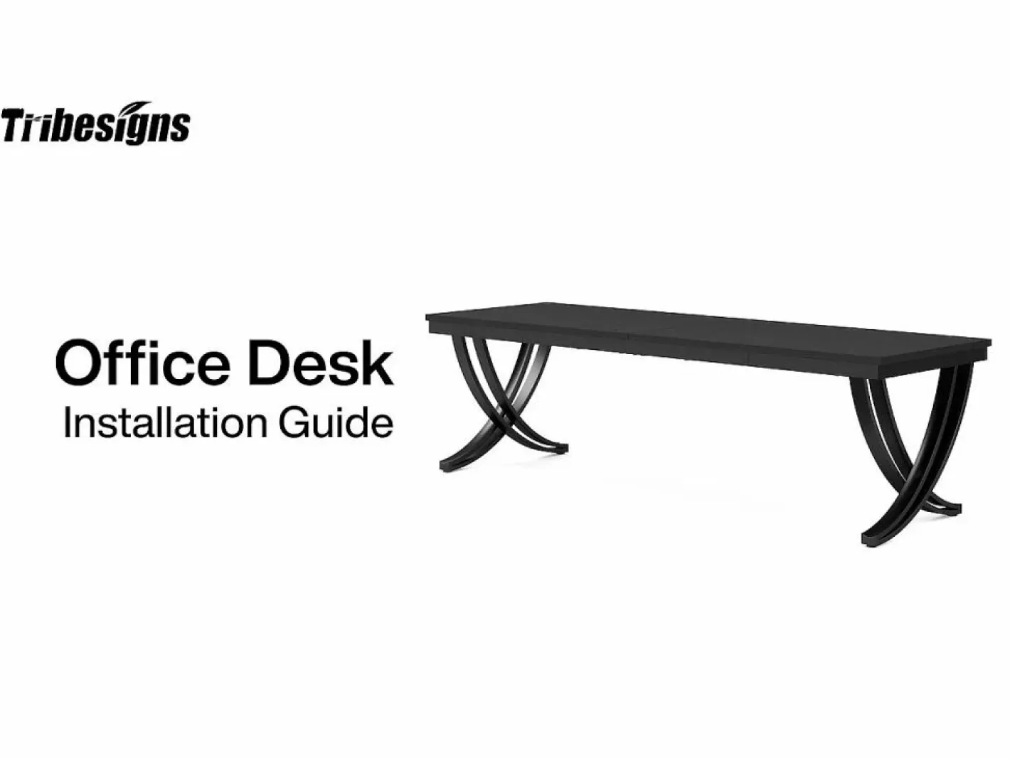 Oficina informática, Mesa para portátil, Gran escritorio doble para oficina en casa, 200 x 70 x 75 cm, Marrón rústico^Tribesigns Best