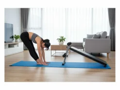 Aparato De Musculación|O'Fitness Tabla de abdominales - Dimensiones: 137 x 33,5 x 73 cm - Ideal para la actividad física en casa