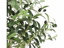 Oliva artificial 120 cm en macetas, plantas artificiales extraíbles, decoración de plantas s falsas, para interior al aire libre^DripeX Outlet