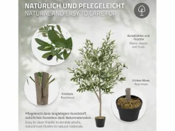 Olivo artificial Plantas artificiales Árbol artificial Planta artificial en mace^ML-DESIGN Clearance