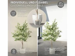 Olivo artificial Plantas artificiales Árbol artificial Planta artificial en mace^ML-DESIGN Clearance