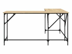 Garden Furniture Escritorio Rinconero|Olyn Escritorio madera de ingeniería roble Sonoma 149x149x75 cm