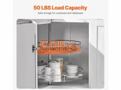Organizador de Esquina SucceBuy en Forma de L, 71 cm, Transforme el Espacio de Almacenamiento de la Cocina^ Clearance