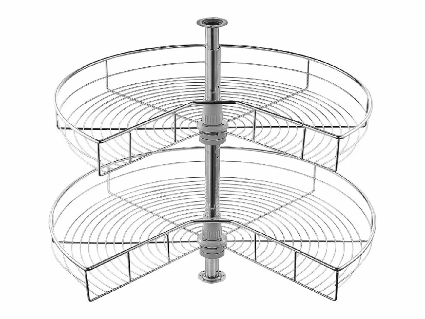 Organizador de Esquina SucceBuy en Forma de L, 71 cm, Transforme el Espacio de Almacenamiento de la Cocina^ Clearance