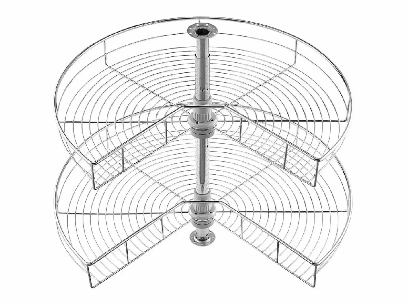 Organizador de Esquina SucceBuy en Forma de L, 71 cm, Transforme el Espacio de Almacenamiento de la Cocina^ Clearance