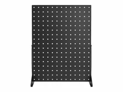 Organizador de Paneles Perforados SucceBuy, 44 x 33,5 cm, Lote de 4, Capacidad de Carga 5 kg, Panel Perforado Organizador de Almacenamiento de Acero Laminado Negro Hot