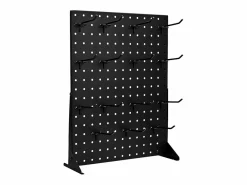 Organizador de Paneles Perforados SucceBuy, 44 x 33,5 cm, Lote de 2, con 30 Ganchos, Carga 5 kg, Panel Perforado de Almacenamiento de Acero Laminado en Frío Grueso^ New