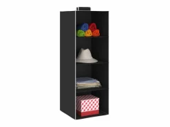 Organizadores de armario colgantes 2 uds con 4 estantes tela ES396489^ Outlet