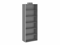 Mueble Perchero|Organizadores de armario colgantes 2 uds con 6 estantes tela ES773802