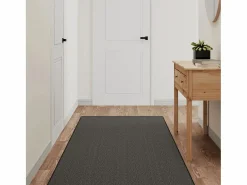 Garden Furniture Overijse Alfombra de pasillo con aspecto sisal 80x400 cm Gris antracita Clearance