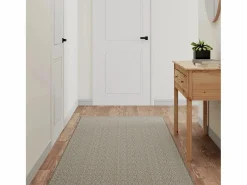 Overijse Alfombra de pasillo con aspecto de sisal platina 80x150 cm^Garden Furniture Online