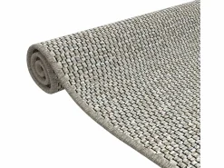 Overijse Alfombra de pasillo con aspecto de sisal platina 80x150 cm^Garden Furniture Online