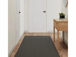 Garden Furniture Overijse Alfombra de pasillo con aspecto sisal 80x300 cm Gris antracita Hot