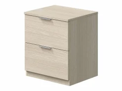 Pack 3 muebles aux. dormitorio juvenil color roble Marru00f3n
