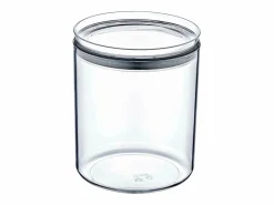7H SEVEN HOUSE Comida Para Animales De Compañía|Pack 3 Recipientes Herméticos para Alimentos Medianos Redondos Ø10.5x13cm 7house