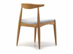 Pack 2 sillas Corzo Color Roble, Madera Maciza, 52,5 x 50 x 74,5 cm^VS Venta-stock Discount