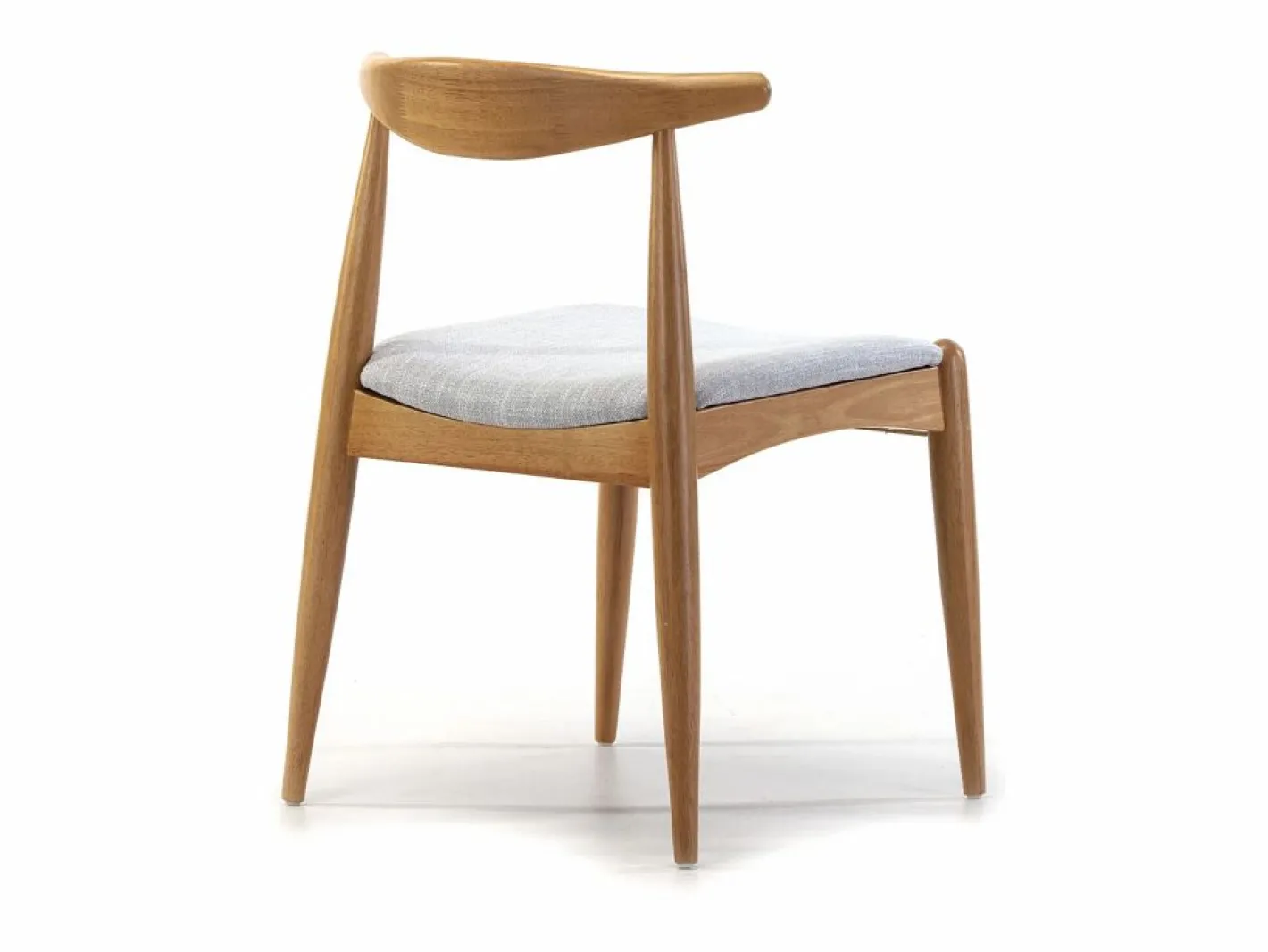 Pack 2 sillas Corzo Color Roble, Madera Maciza, 52,5 x 50 x 74,5 cm^VS Venta-stock Discount