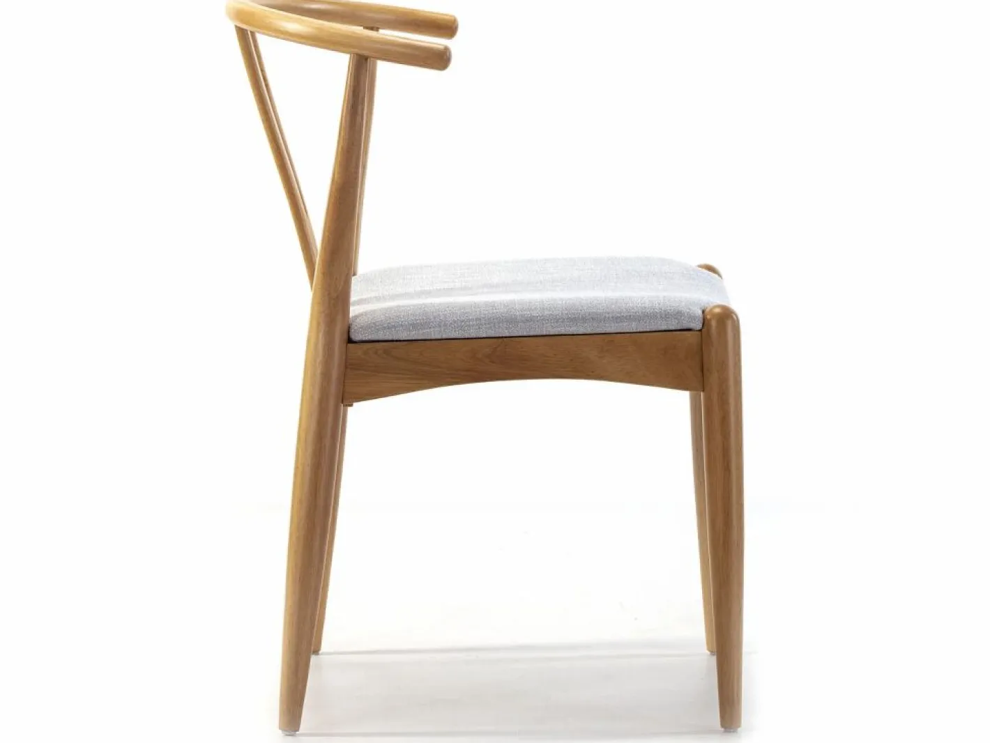 Pack 2 sillas Rustic Color Roble, Madera Maciza, 55 x 54,5 x 76 cm^VS Venta-stock Outlet