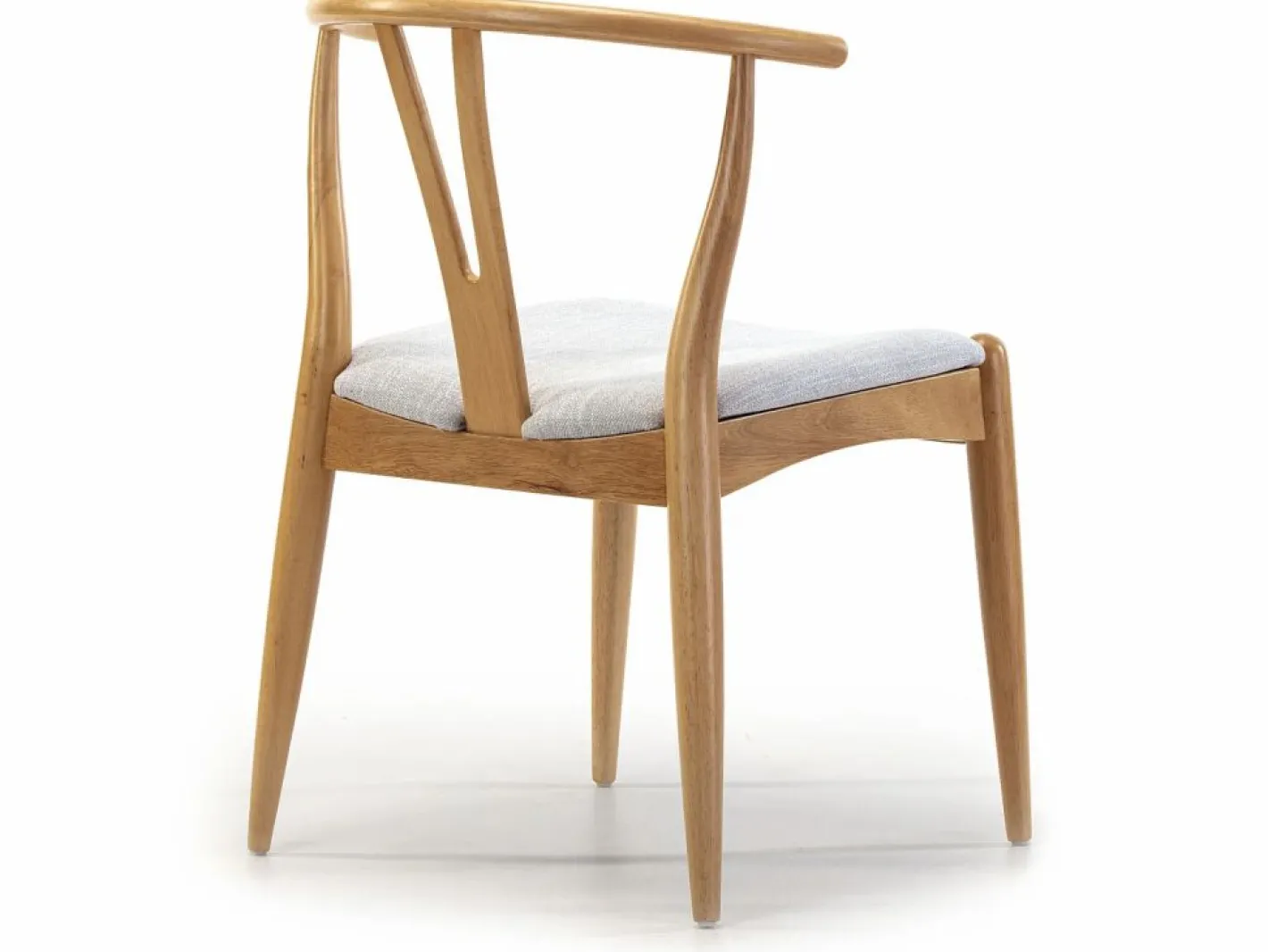 Pack 2 sillas Rustic Color Roble, Madera Maciza, 55 x 54,5 x 76 cm^VS Venta-stock Outlet