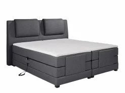 Palacio Cama Continental Boxspring|Cama Articulada|Pack boxspring CASTEL II de - Color Antracita