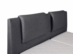 Palacio Cama Continental Boxspring|Cama Articulada|Pack boxspring CASTEL II de - Color Antracita