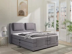 Palacio Cama Continental Boxspring|Cama Articulada|Pack boxspring CASTEL II de - Color