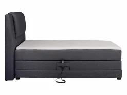 Palacio Pack boxspring relajación CASTEL de - Tela antracita Gris antracita New