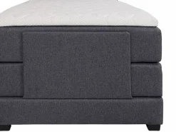 Palacio Pack boxspring relajación CASTEL de - Tela antracita Gris antracita New