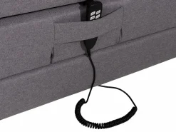 Palacio Pack boxspring relajación CASTEL de - Gris claro Best