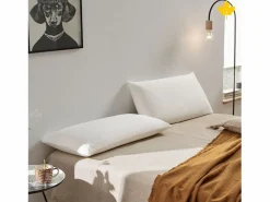 Conjunto Colchón Y Somier|Pack Colchón + Almohada Viscoelastica + Somier Descansin | 105x180 | Ideal para Personas con Dolores de Espalda | Efecto nube | Silencioso
