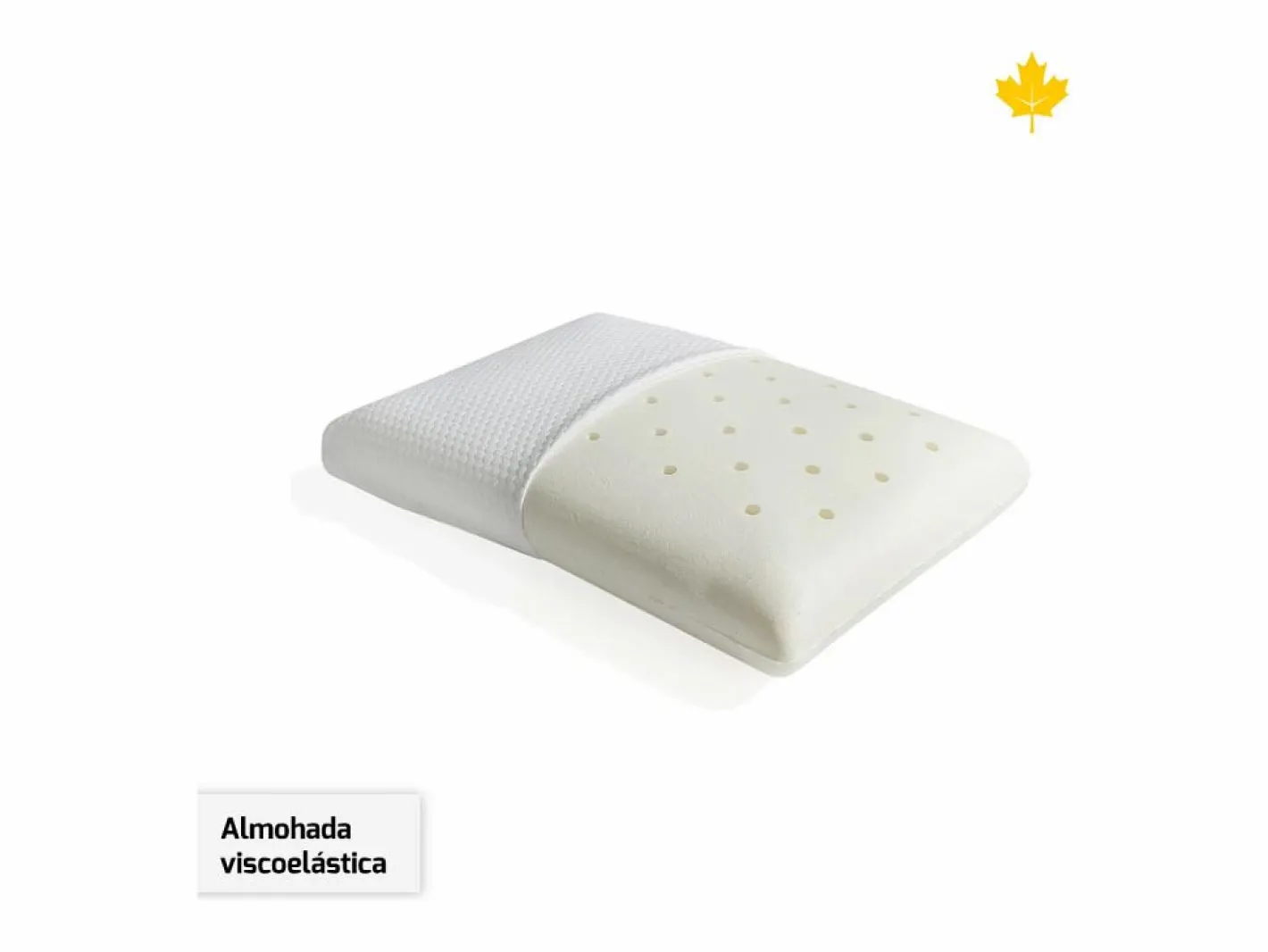 Pack Colchón + Almohada Viscoelastica + Somier Descansin | 180x190 | Ideal para Personas con Dolores de Espalda | Efecto nube | Silencioso^