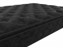 Ysmée PACK Colchón muelles ensacados+Somier 140 x 190cm BLACK DREAM Negro Outlet