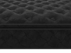 Ysmée PACK Colchón muelles ensacados+Somier 140 x 190cm BLACK DREAM Negro Outlet