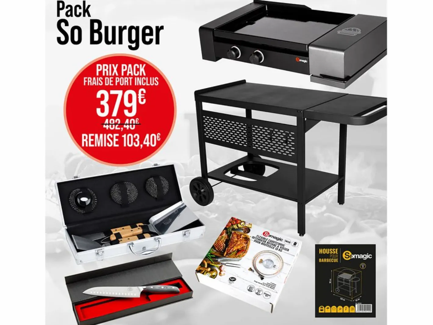 Pack completo So burger -^Somagic Hot