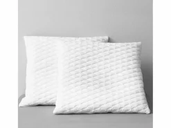 Pack de 2 almohadas Scala espuma viscoelástica blanco 14x70x60 cm^vidaxl New