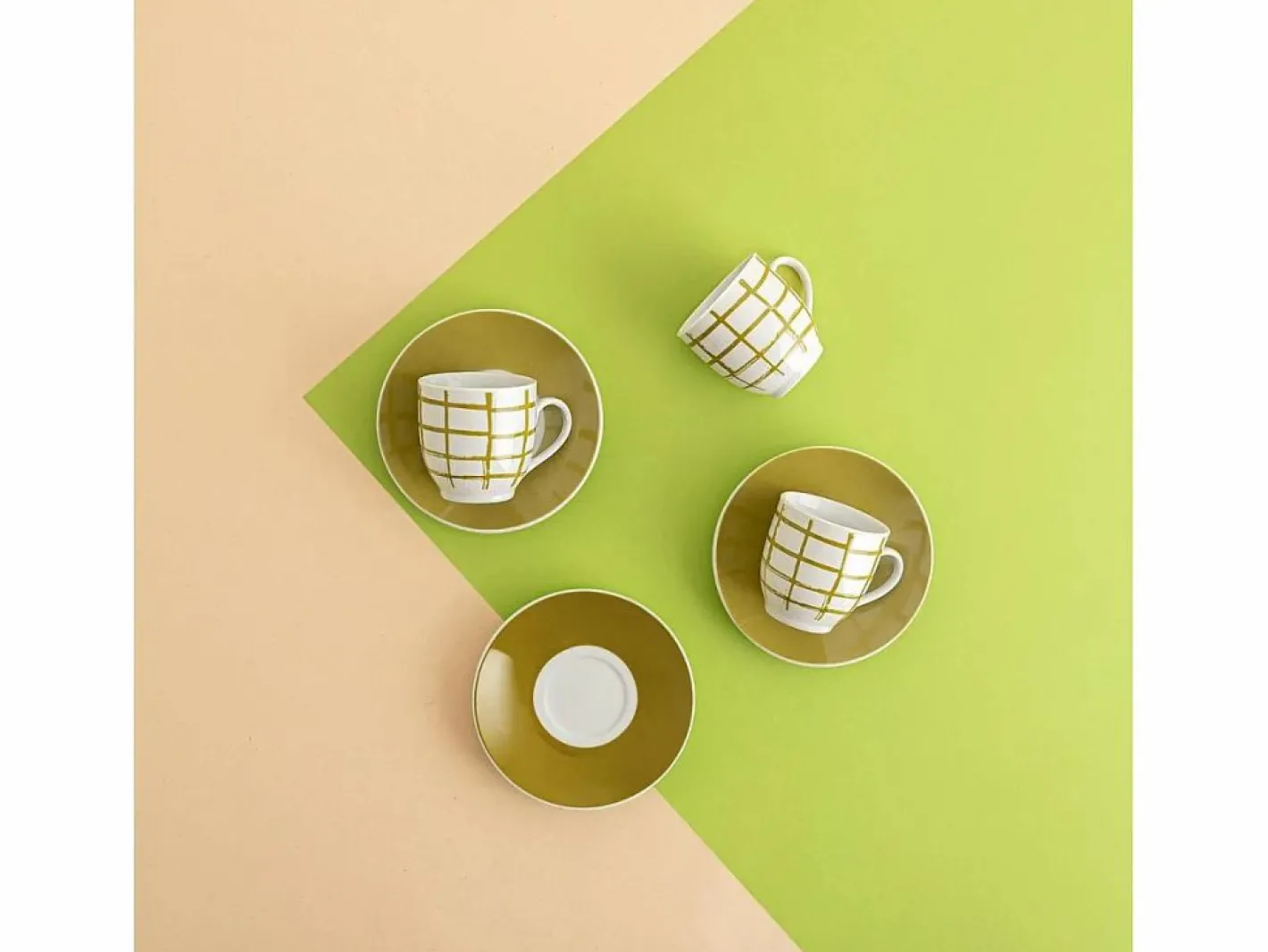 Vajilla|Vajilla|Pack de 6 tazas Kansas Quid porcelana 9 cl