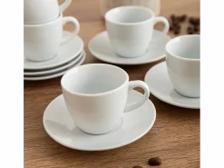Basic Vajilla|Vajilla|Pack de 6 tazas New Renova Quid con plato porcelana