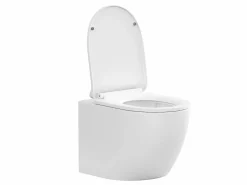 Pack de inodoro flotante mate con bastidor de soporte y placa de activación, JAVOINE^Vente-unique Clearance