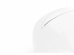 Vente-unique Pack de inodoro flotante de cerámica con bastidor decorativo, HURO II Blanco