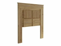 Muebles Niño|Pack de Muebles de Dormitorio Habitación Infantil con Cabecero, 1 Mesita de Noche 3 Cajones y Sinfonier en Color Blanco Mate Mauvella Rayas