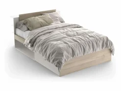 Dormitorio Completo|Pack Dorm. Nórdico Izzy Mate/Roble Kronberg: Cama y Cómoda