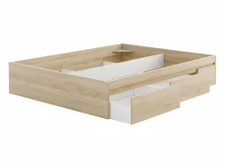 Dormitorio Completo|Pack Dormitorio Alba II 150x190: cama, cabezal, 2 mesitas, armario, sinfonier