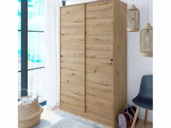Dormitorio Completo|Pack Dormitorio: Cabecero 135/150 cm, 2 Mesitas, Cómoda, Armario Roble/